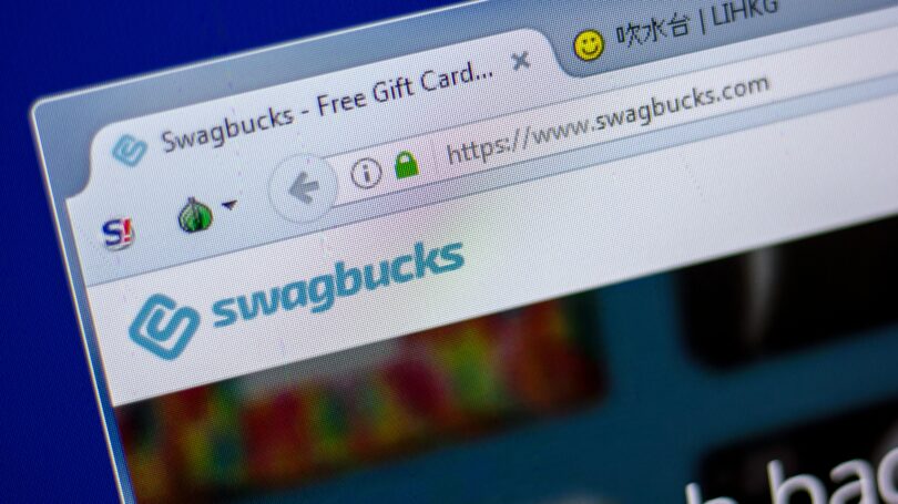 Site Web de Swagbucks Logo Cash Back Company