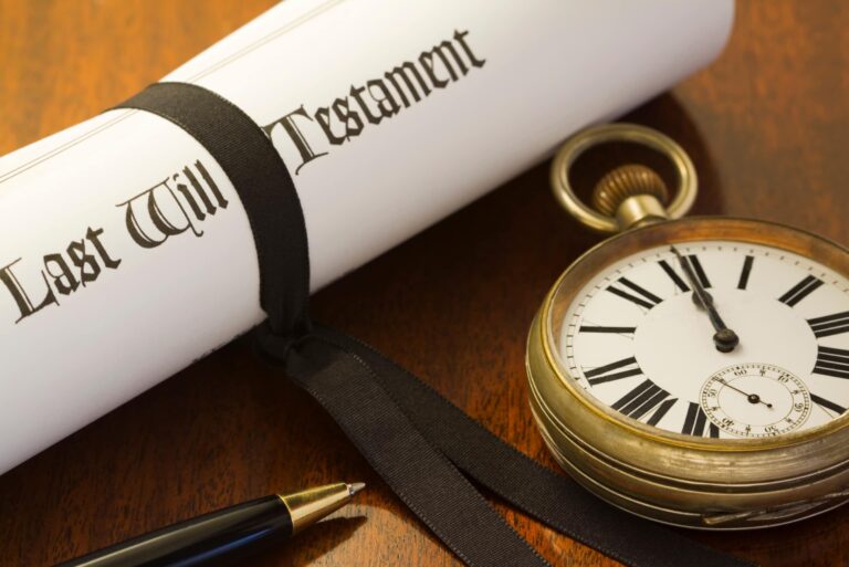 Last Will And Testament Pocket Watch