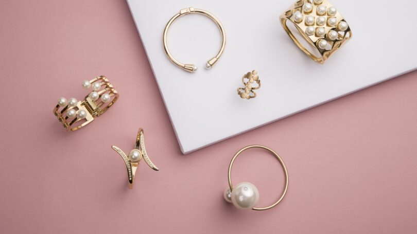 Pearl Gold Jewelry Rings – Money Crashers Pearl Gold Jewelry Rings