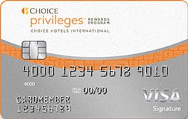 choice privileges visa signature card