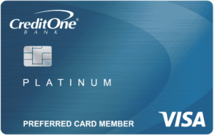 Credit One Platinum Visa For Rebuilding Credit Card Art 7 28 22