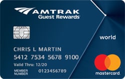 amtrak guest rewards world mastercard