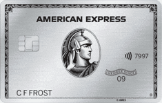 Cartão Platinum American Express