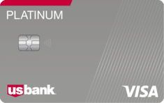 Cartão Visa Platinum do Us Bank