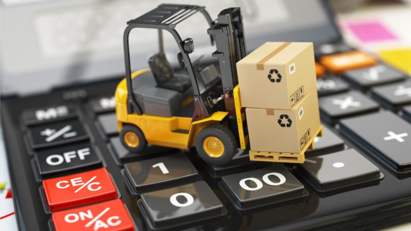 Shipping Cost Calculator Fork Lift Boxes