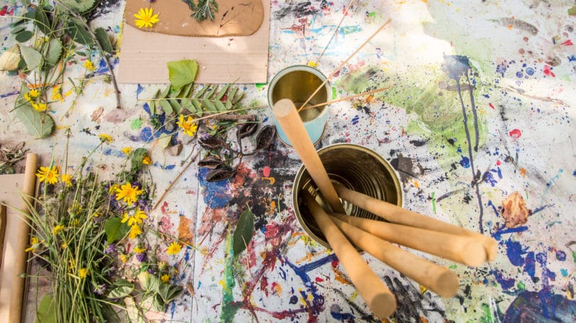 – Money Crashers Garden Florals Diy Craft Paint