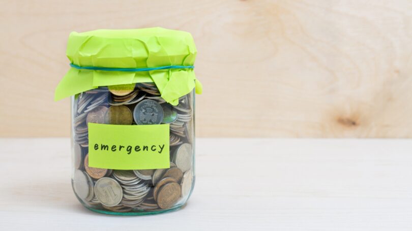 Emergency Fund Jar Coins