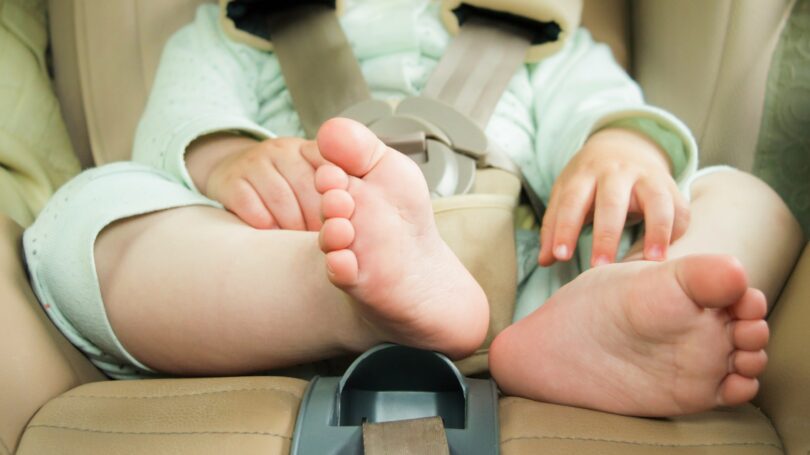 Baby Car Seat Safety Feet