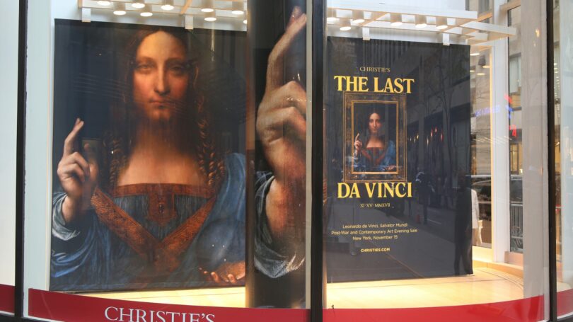 Salvator Mundi Leonardo Da Vinci Fine Art Auction Christies