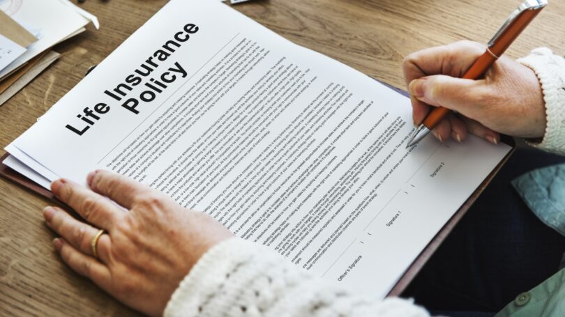 Life Insurance Policy Signature Contract
