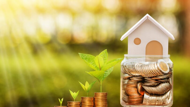 Coins Stacked Saving Money For A House Jar – Money Crashers Coins Stacked Saving Money For A House Jar