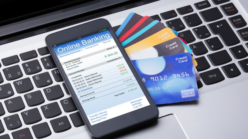 Online Banking Credit Cards Balance Statement