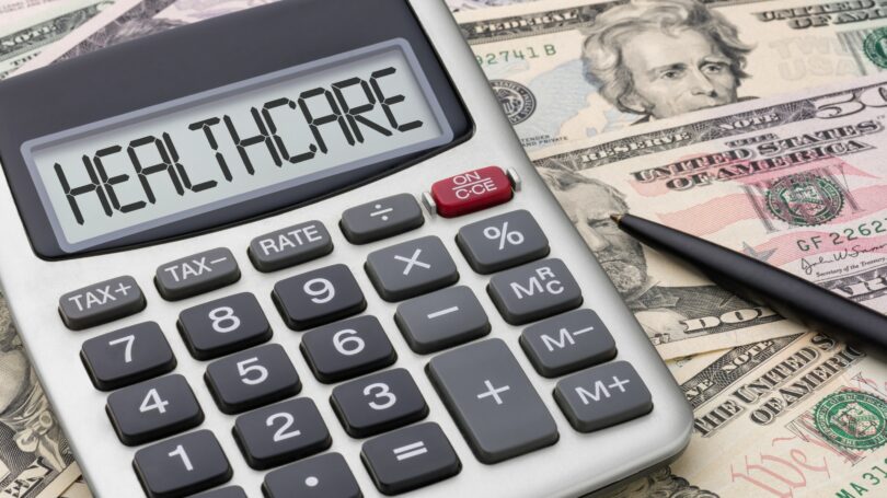 Healthcare Calculator Money Bills Expense