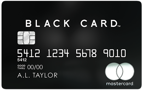 Black Card Mastercard