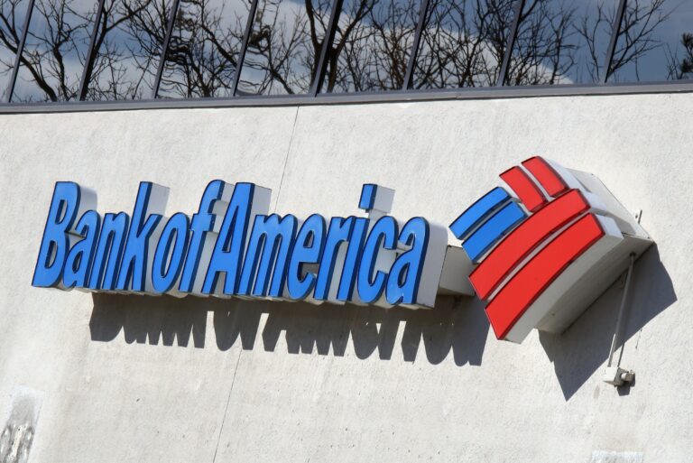 Bank Of America Sign