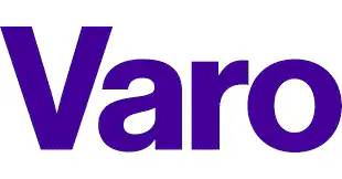 The image shows the word Varo in bold, purple letters on a white background.