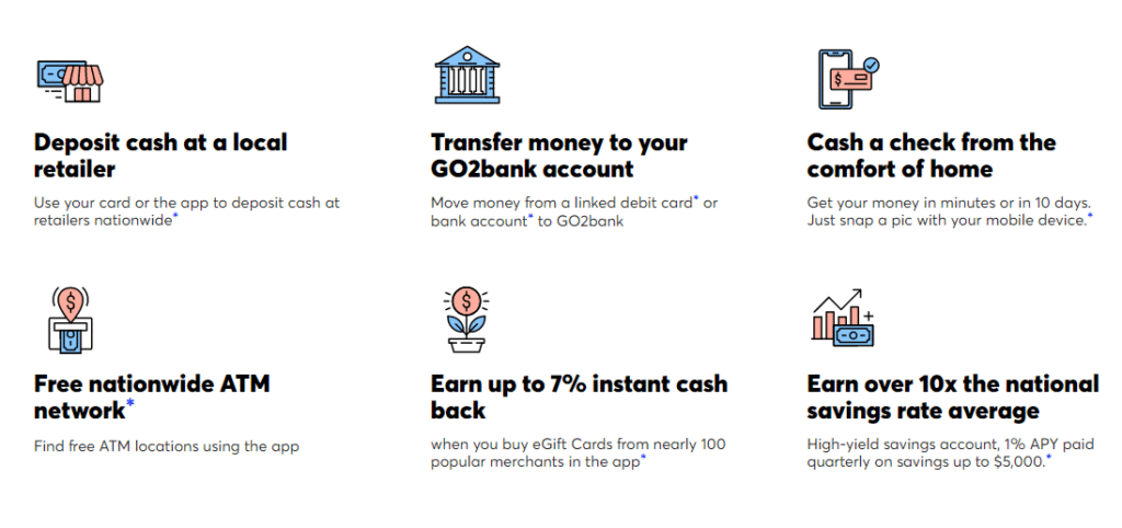 More GO2bank benefits