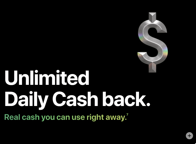 Apple Card Unlimited Cash Back