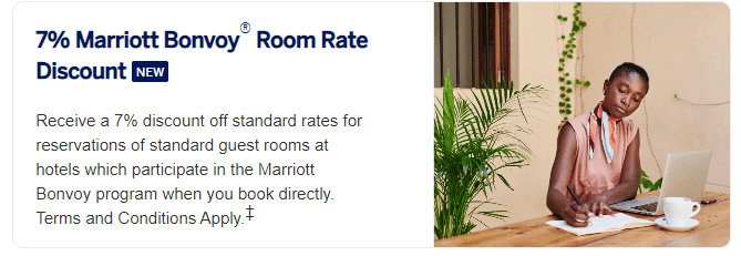 Amex Bonvoy Business Room Rate Discount