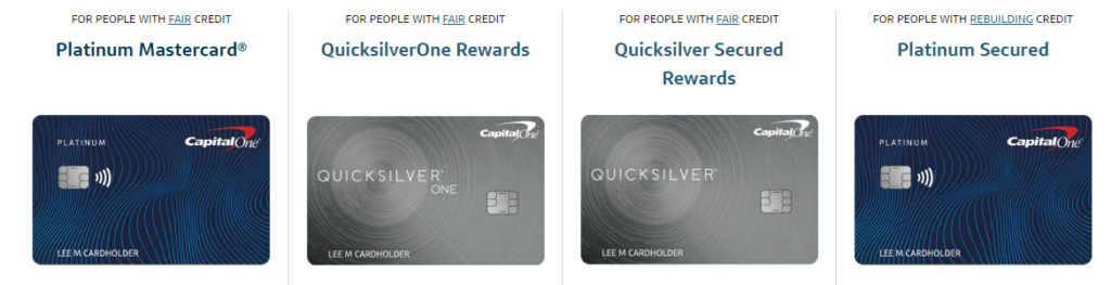 Capital One Platinum Card Comparison