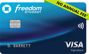 Chase Freedom Student Credit Card Card Art 12 28 22