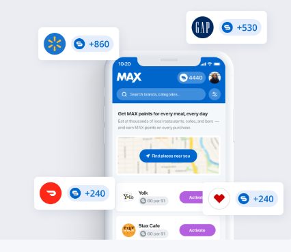 Captura de tela do aplicativo Shop Your Way Mastercard Max