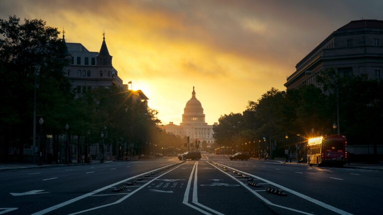 United States Capitol Sunrise