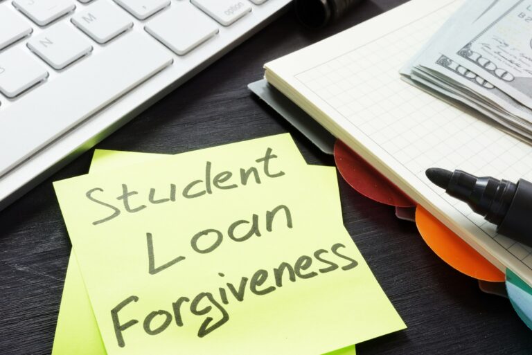 Student Loan Forgiveness Post It Marker